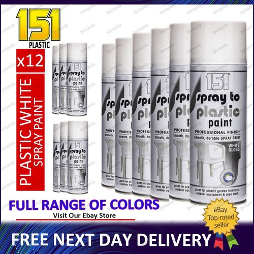 12x 151 plastic - 151, white