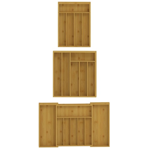 Wooden cutlery tray drawer - wooden,
