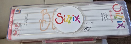 Sizzix alphabet dies - sizzix,