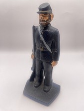 Cast Iron Civil War Union Soldier Doorstop Bookend Collectible