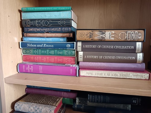The folio society joblot 23 - society,