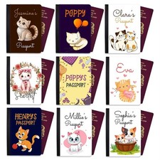 Personalised Cat kids Passport