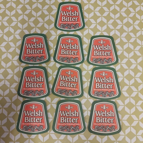 Welsh bitter beer mats set - mats, of