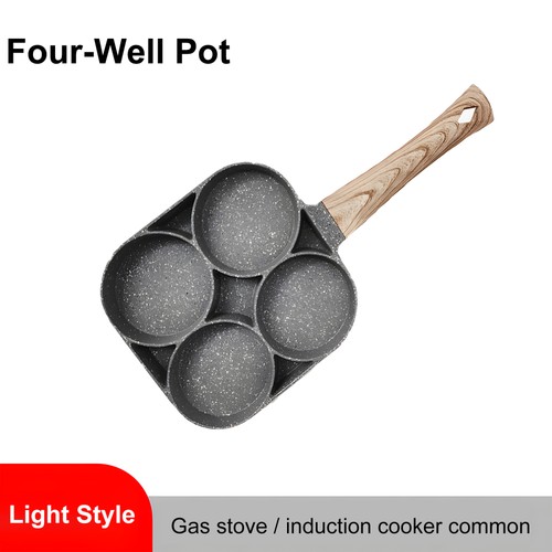 New four hole frying - new, four-hole