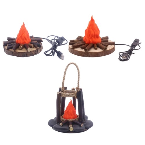 Flame effect lamp with - effect,