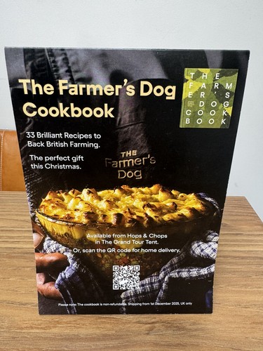 Farmers dog cookbook - cookbook, tent