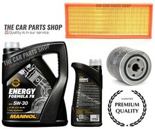 FITS FORD MONDEO ST220 3.0 PETROL MK3 SERVICE KIT OIL AIR FILTER + 6L ENGINE OIL