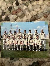 Somerset Cricket Team Picture Signed