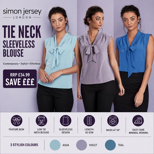Simon jersey womens tie - simon,