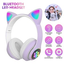 Kids Headphones Bluetooth 5.0 Noise Cancelling Adults Kid Girl Headset UK Stocks