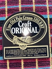 Croft Original Bottle Label