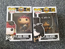 Funko Pop Rocks Guns Roses Vinyl Figures Axl Rose, Slash