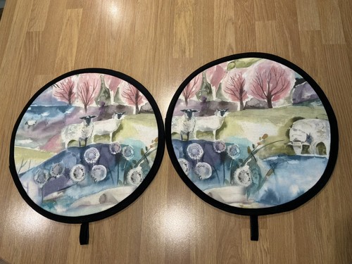 Aga covers sheep fabric