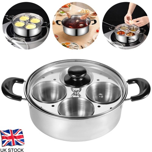 Stainless steel egg poacher - stainless,
