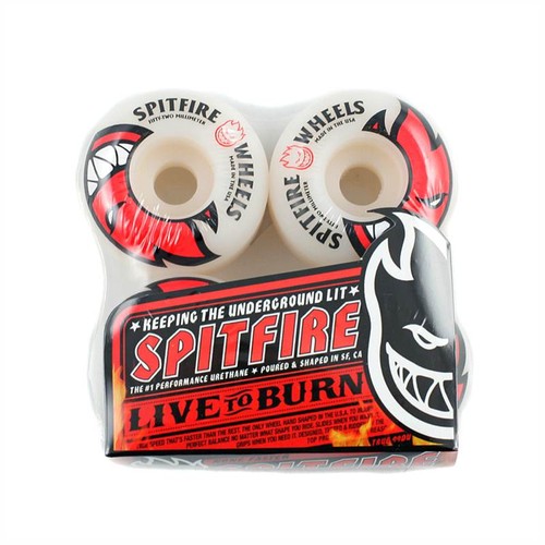 Spitfire bighead white red - spitfire, white/red