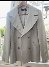 Karen Millen Blue Moleskin