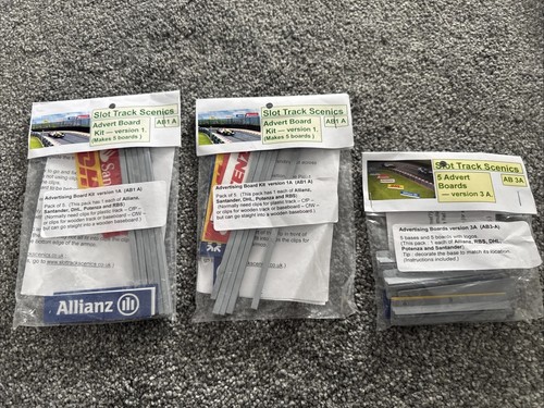 Scalextric advert board kit - board,
