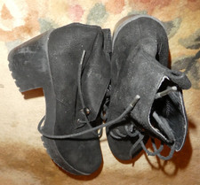 GENUINE SELECT LADIES BLACK BOOTS UK SIZE 5 USED UK ONLY