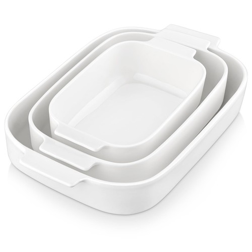 Ceramic casserole dishes set - ceramic,