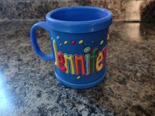 Name: JENNIFER - NEW Personalized Childs Kids Mug Cup Plastic 3D John Hinde