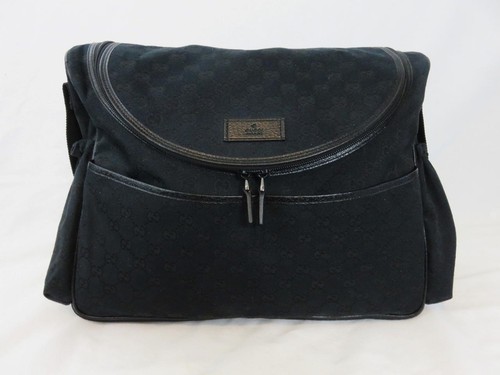 Gucci black diaper nappy - gucci,
