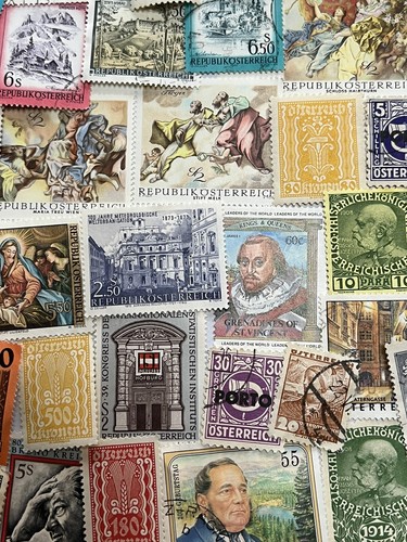 Austria 100 postage stamps - 100,