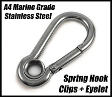 A4 Stainless Steel Carabiner