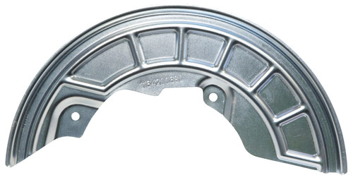 Front disc brake backing plate - front,