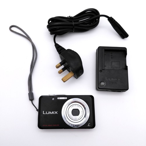 Black panasonic lumix dmc - lumix, dmc-fs28