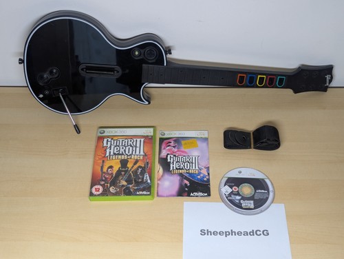 Guitar hero xbox 360 wireless - guitar,