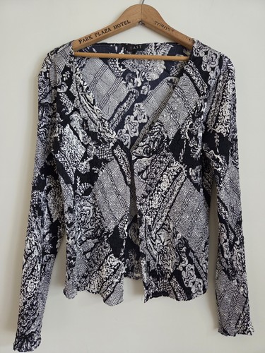 East crinkle sequin blouse - crinkle,