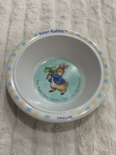 Vintage Peter Rabbit Radishes Bowl FW & Co 2006 Collectible Beatrix Potter