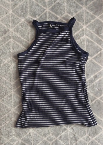Striped vest navy - striped, 16)