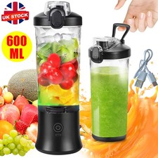 600ML Portable Blender Personal Blenders for Shakes Smoothie Maker Fruit Juicer