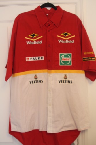 Vintage williams shirt team - vintage, f1