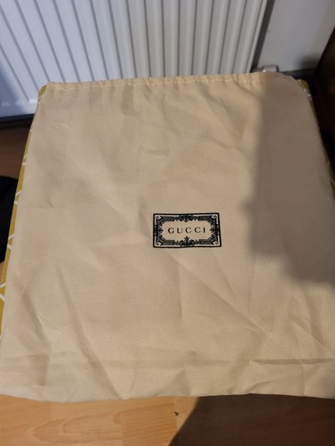 Gucci cotton dustbag beige - cotton,