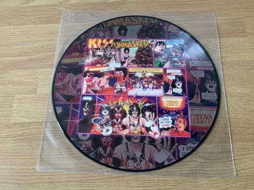 Kiss unmasked picture disc - unmasked,