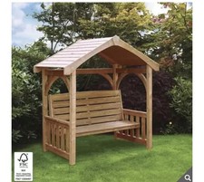 AnchorFast Wooden Arbour Bench