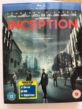 Inception (BluRayDVD, 2010), contains 3 discs, excellent condition, great gift