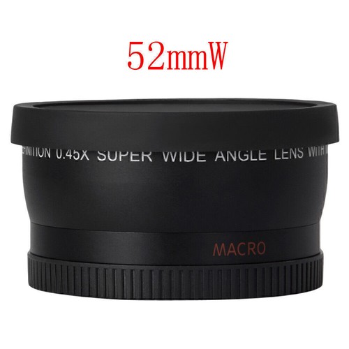 45x 52mm wide angle - 0.45x,