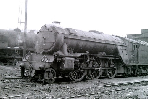 60877 steam locomotive - 60877,
