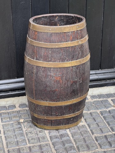 19th century oak barrel - century,
