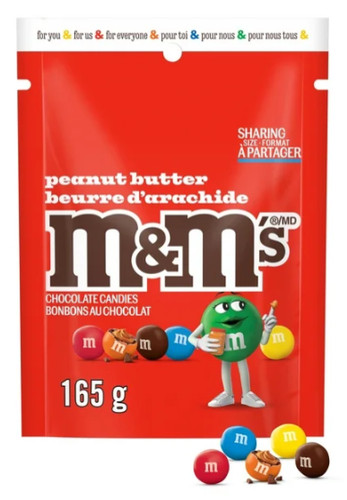 Peanut butter milk - m&m's,,