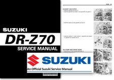 Suzuki DR-Z70 Workshop Service