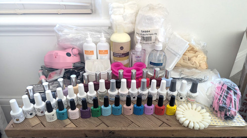 New job lot - cnd, shellac