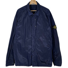 Stone Island Navy Blue Zip Up