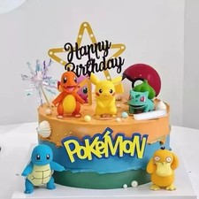 13 PCS/Set Pokemon Cake