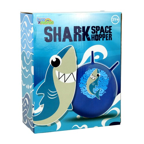 Shark space hopper bouncing - shark,
