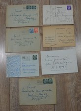 German WW2 Set of Letters