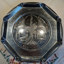 Epns Empire Exhibition Scotland 1938 Commemorative Tray Souvenir Social History